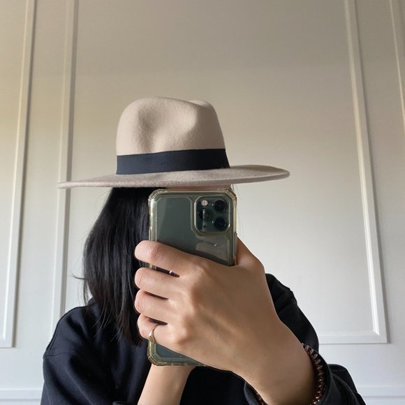 Felt Winter Fedora Hat | S/M - Picture 8 of 12